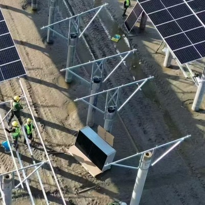 Metal Bracket for Ground Installation